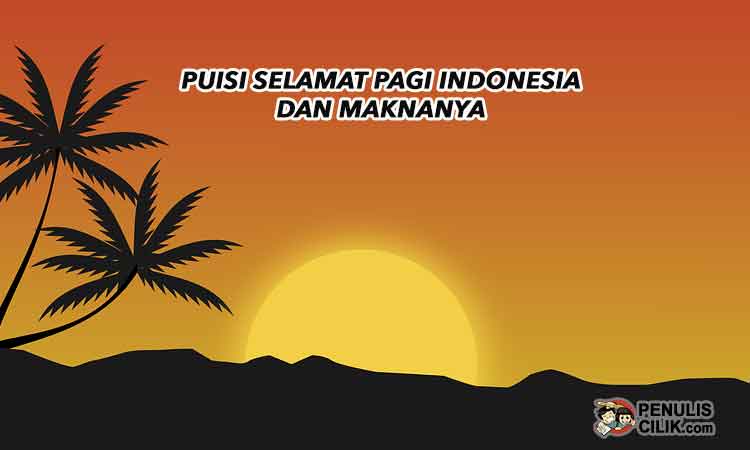 Detail Puisi Selamat Pagi Nomer 16