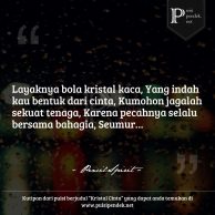 Detail Puisi Selamat Tinggal Cinta Nomer 40