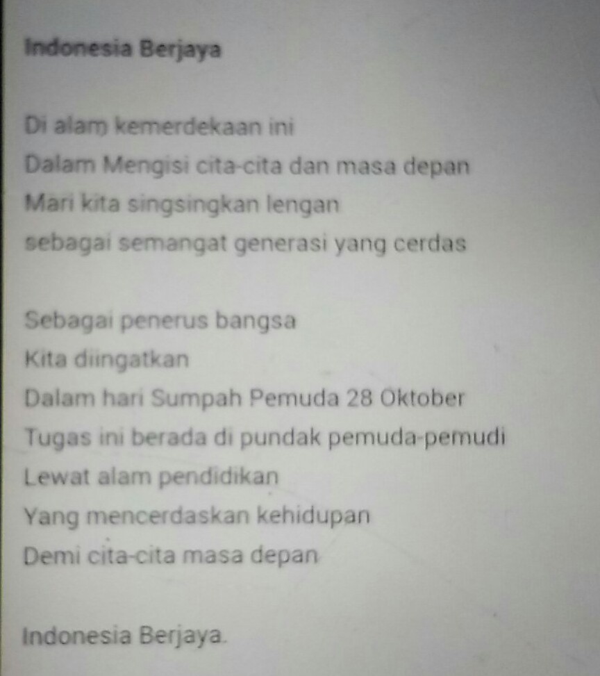 Detail Puisi Semangat Pemuda Nomer 21