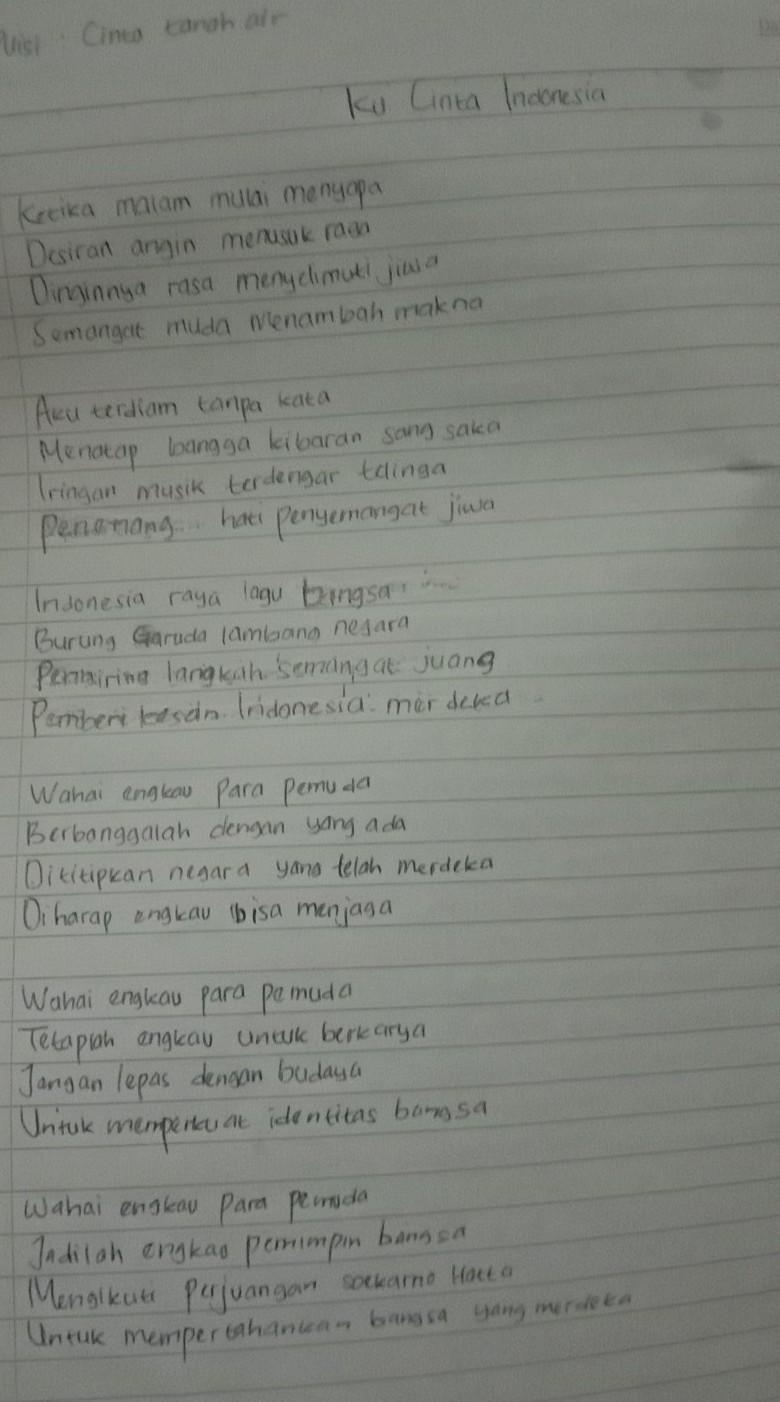 Detail Puisi Semangat Pemuda Nomer 28