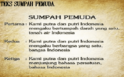 Detail Puisi Sumpah Pemuda Bikin Nangis Nomer 2