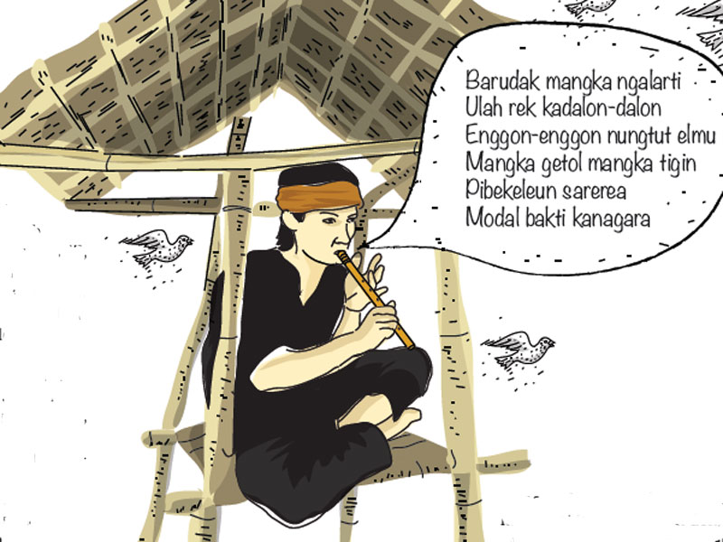 Detail Puisi Sunda Cinta Nomer 10