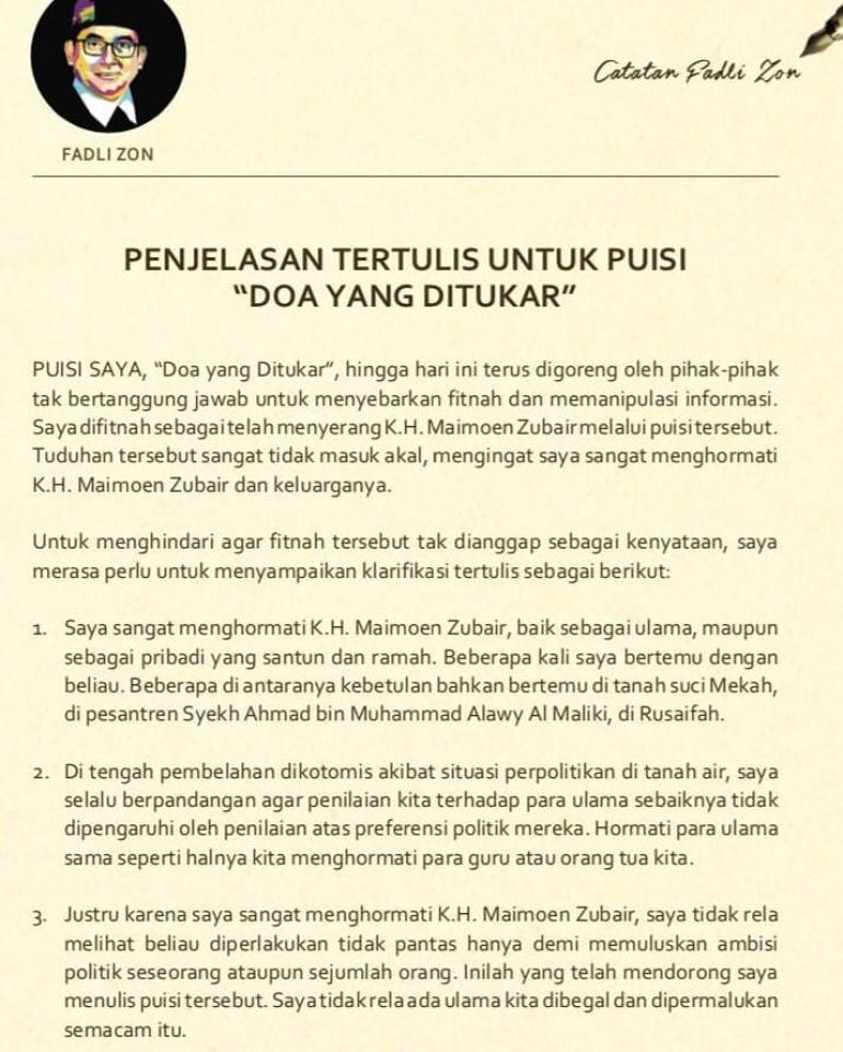 Detail Puisi Tak Dianggap Nomer 44