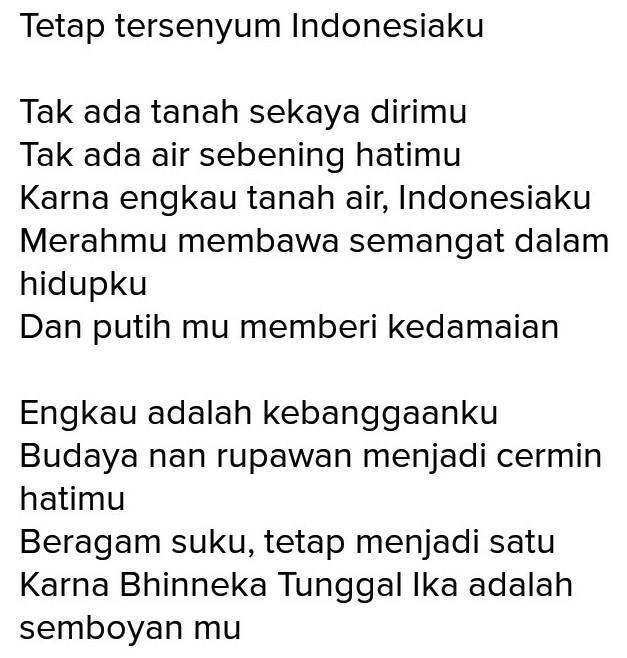 Detail Puisi Tanah Air Indonesia Nomer 34
