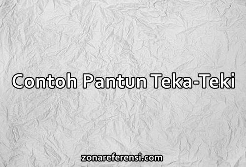 Download Puisi Teka Teki Nomer 34