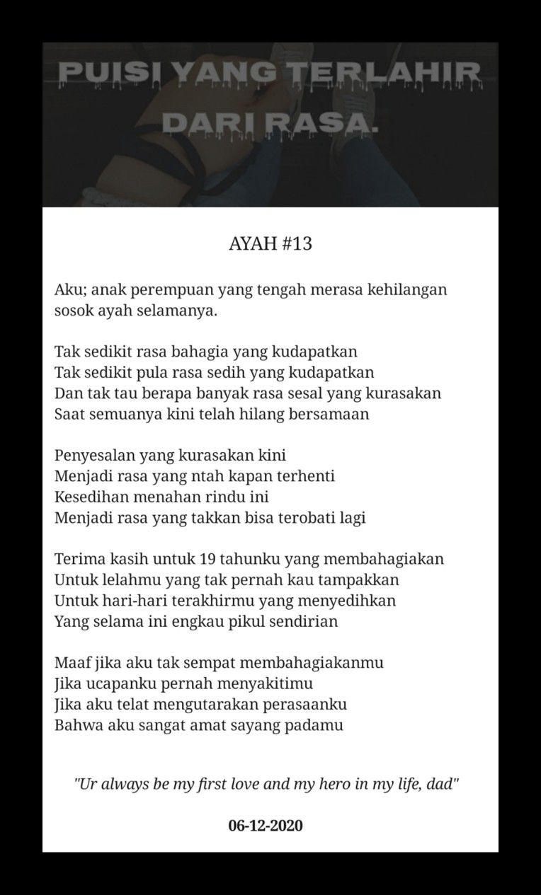 Detail Puisi Tema Ayah Nomer 38