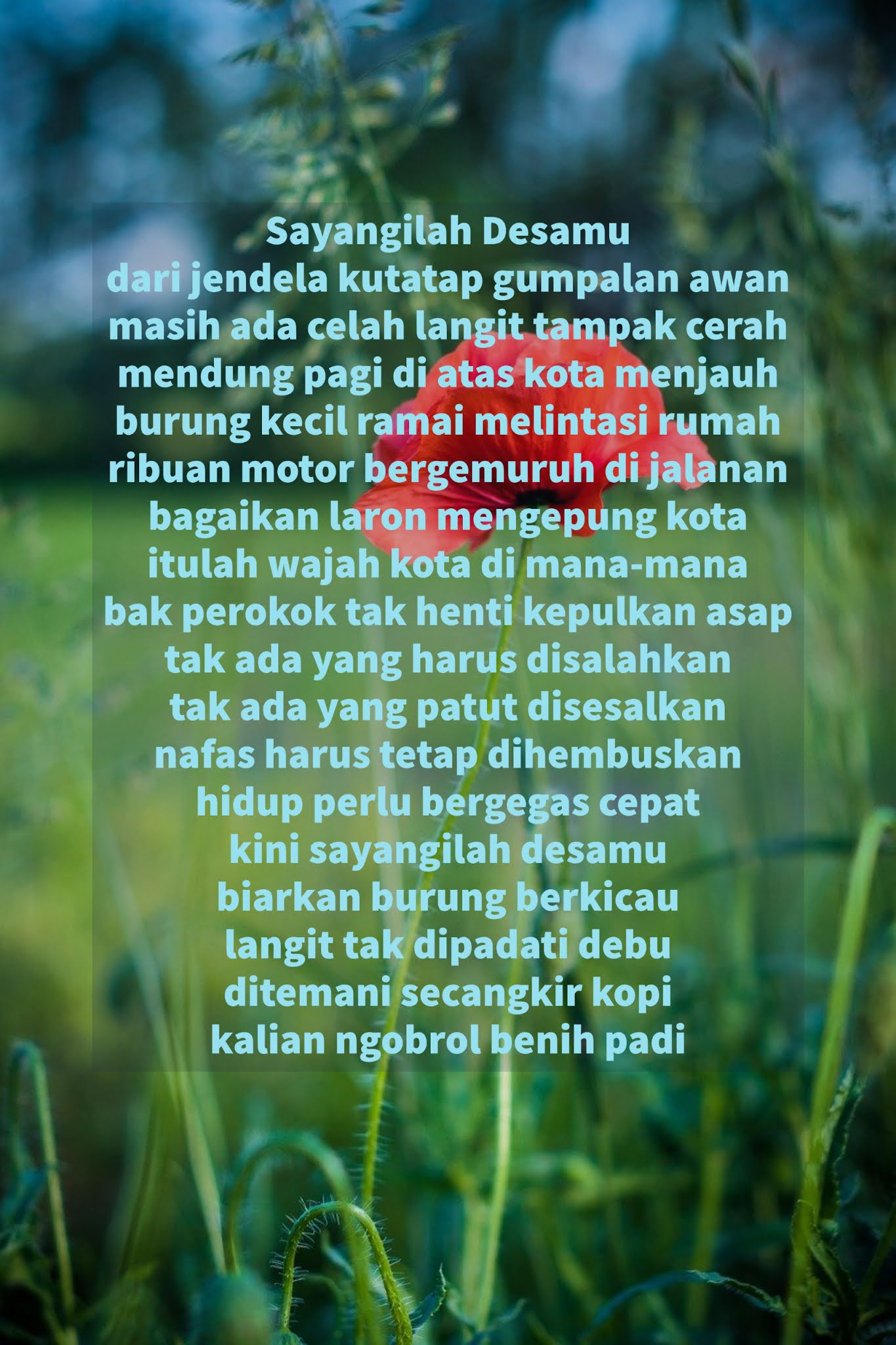 Detail Puisi Tema Keindahan Alam Indonesia Nomer 33