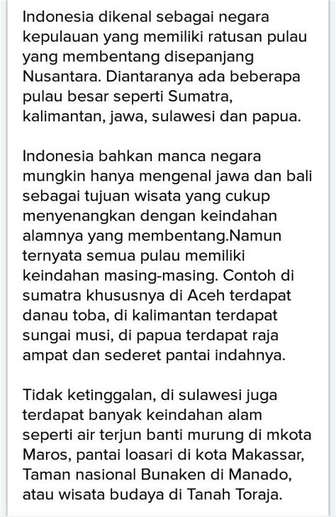 Detail Puisi Tema Keindahan Alam Indonesia Nomer 36