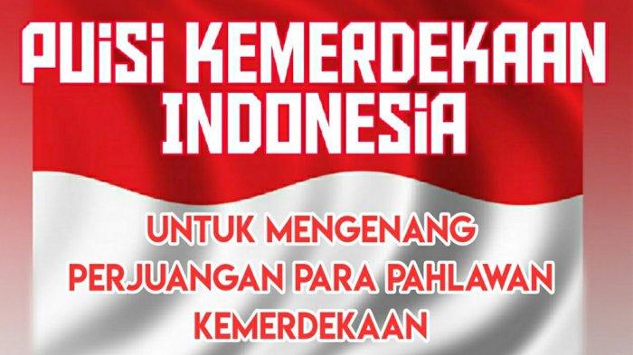 Detail Puisi Tema Kemerdekaan Indonesia Nomer 36