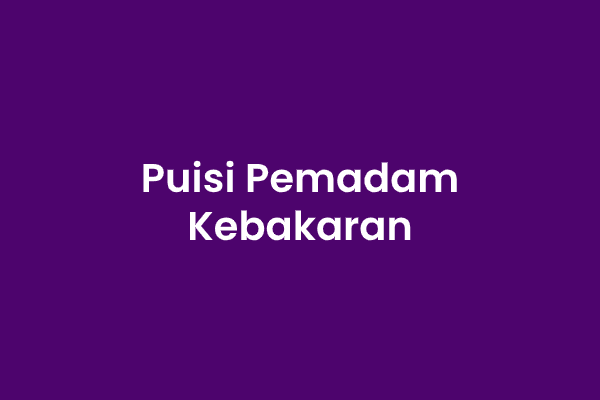 Detail Puisi Tema Pekerjaan Nomer 32