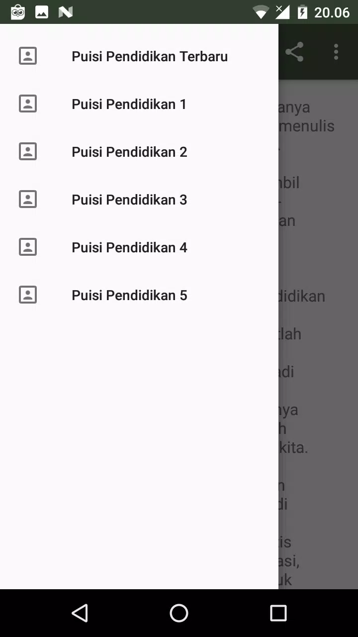 Detail Puisi Tema Pendidikan Nomer 34