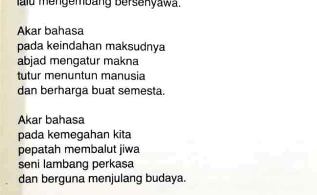Detail Puisi Tema Pendidikan Nomer 49