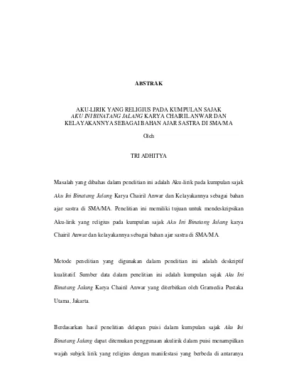 Detail Puisi Tema Religi Nomer 47