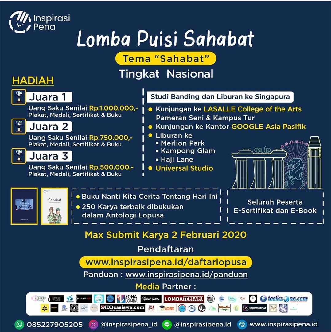 Detail Puisi Tema Sahabat Nomer 47