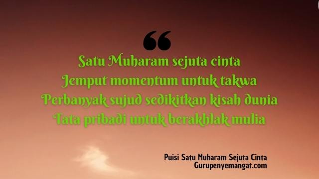 Puisi Tentang 1 Muharram - KibrisPDR