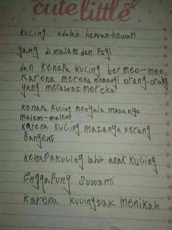 Detail Puisi Tentang Anak Sekolah Sd Nomer 52