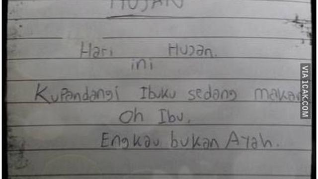 Detail Puisi Tentang Ayah Ibu Nomer 40