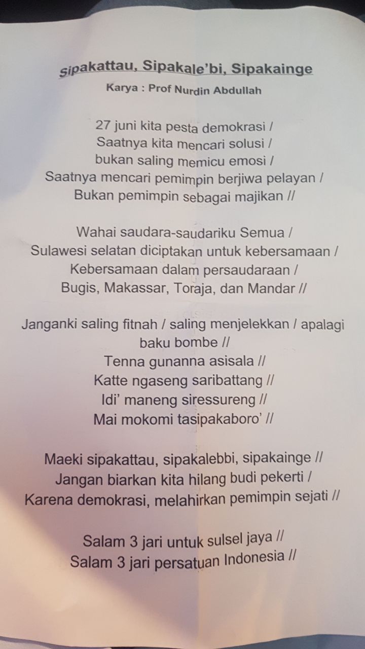 Detail Puisi Tentang Demokrasi Nomer 10