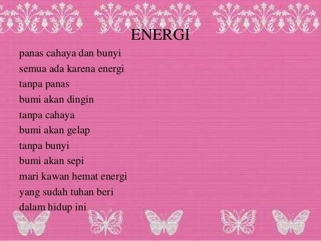 Detail Puisi Tentang Energi Matahari Nomer 10