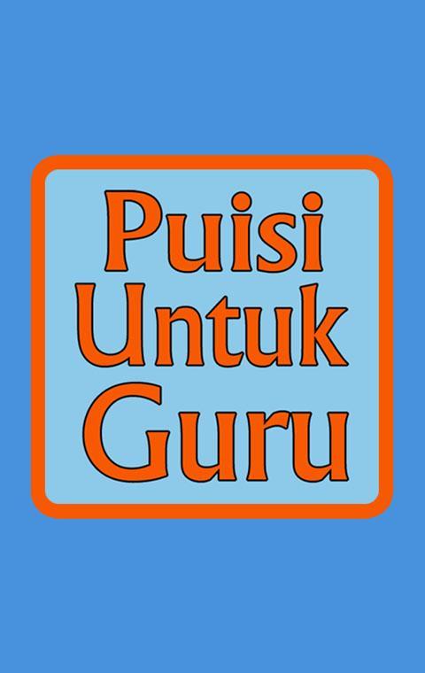 Detail Puisi Tentang Guru 2 Bait Nomer 36