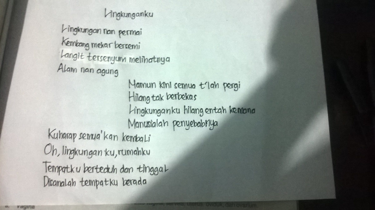 Detail Puisi Tentang Halaman Rumahku Nomer 22