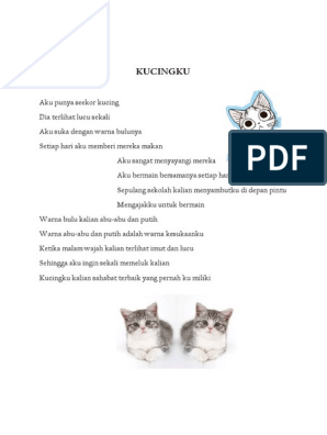 Detail Puisi Tentang Hewan Kucing Nomer 53