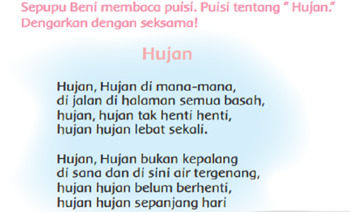 Detail Puisi Tentang Hujan Nomer 40