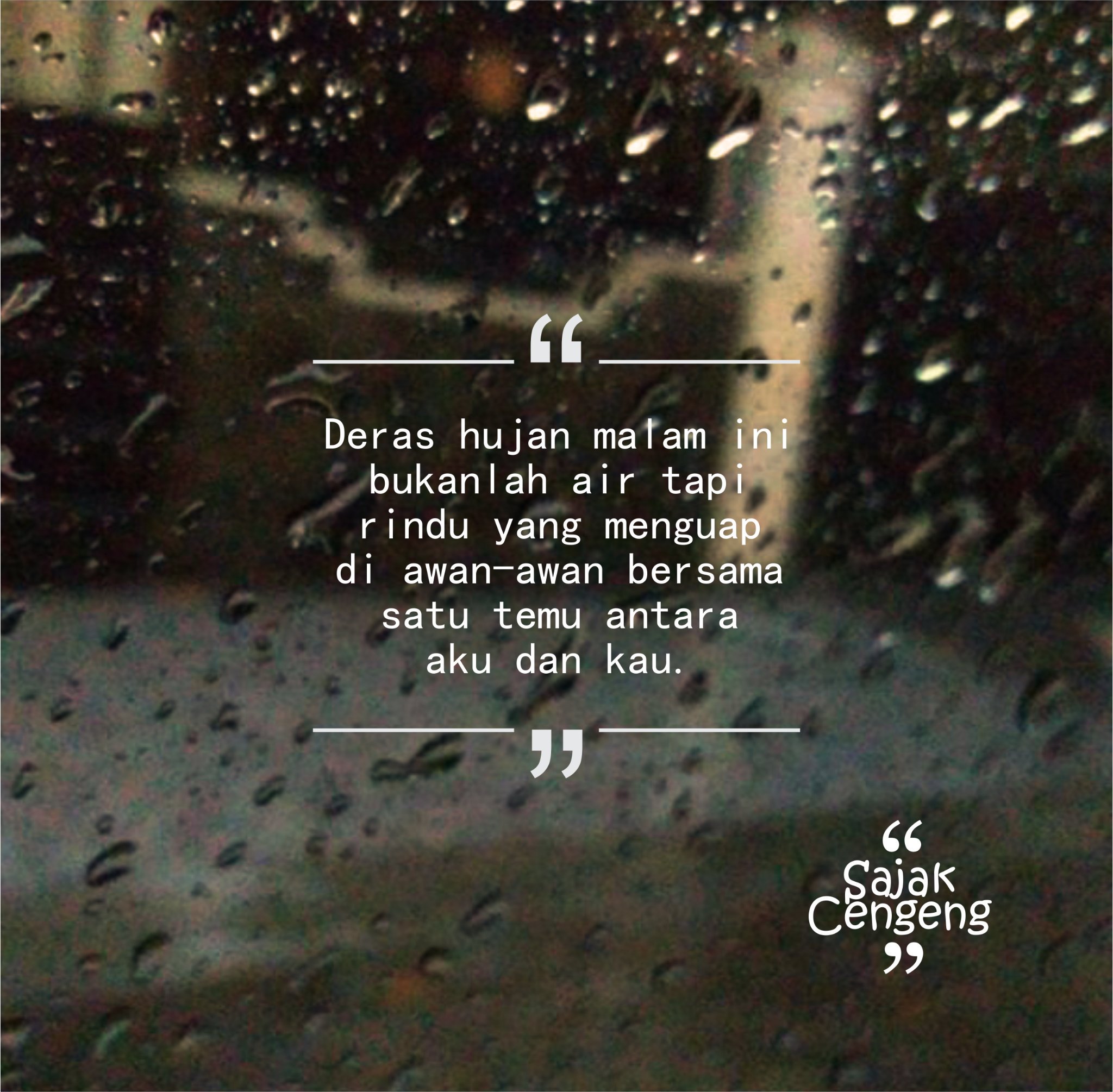 Detail Puisi Tentang Hujan Dan Rindu Nomer 14