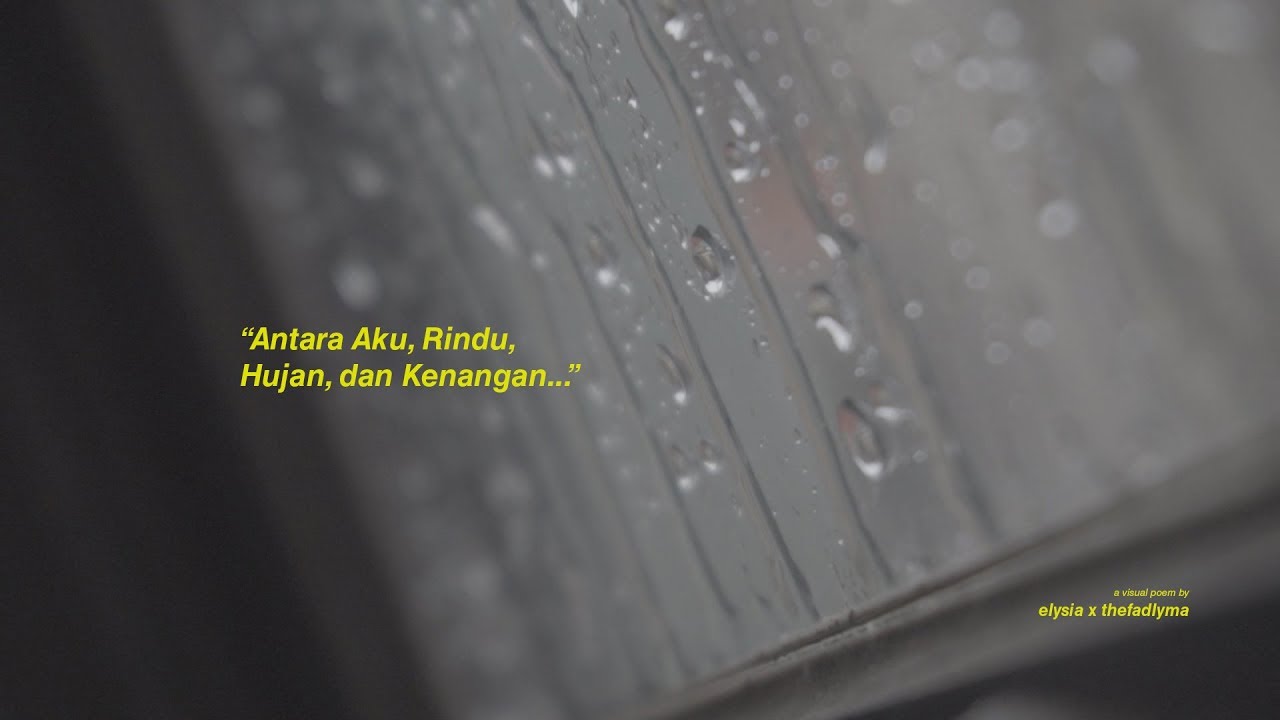 Detail Puisi Tentang Hujan Dan Rindu Nomer 8