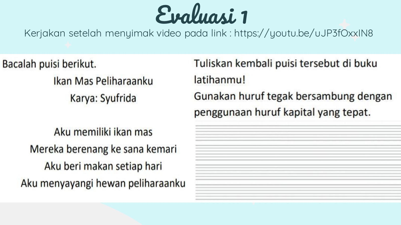 Detail Puisi Tentang Ikan Nomer 48