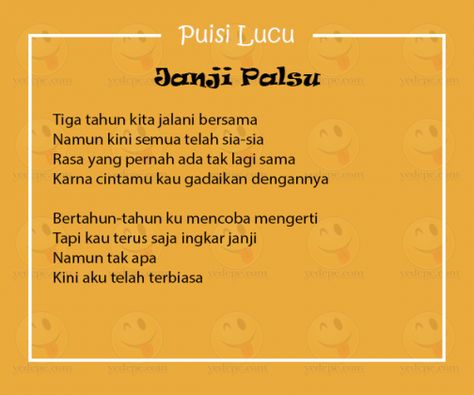 Detail Puisi Tentang Janji Nomer 9