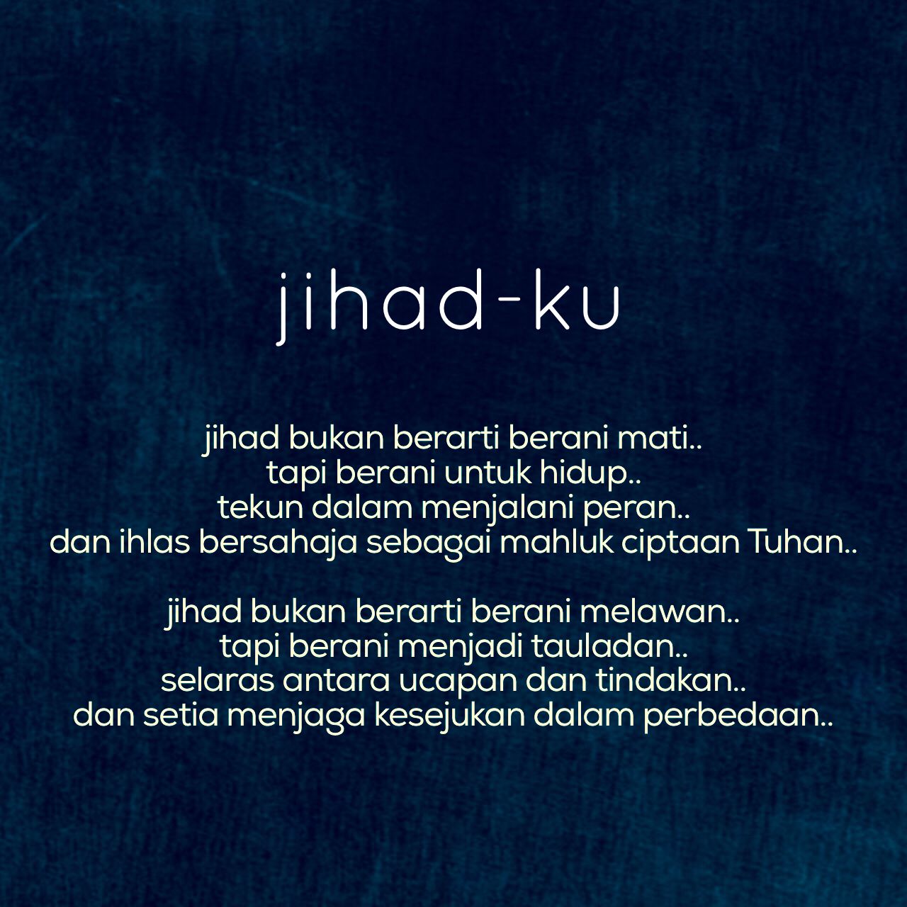 Puisi Tentang Jihad - KibrisPDR