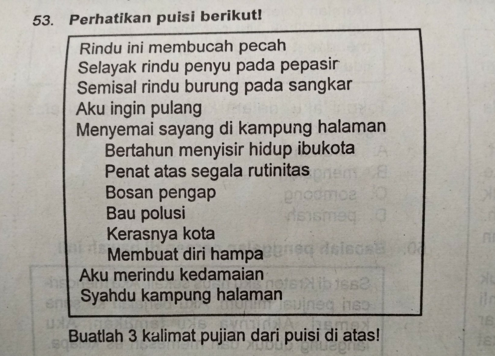 Detail Puisi Tentang Kampung Halaman Nomer 46