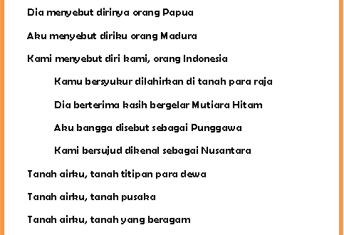 Detail Puisi Tentang Keberagaman Indonesia Nomer 29