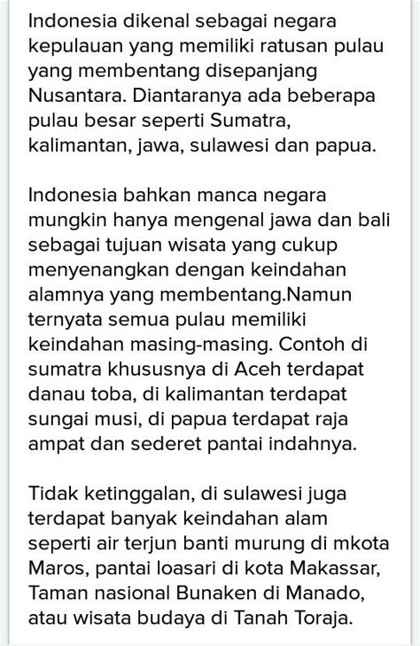 Detail Puisi Tentang Keindahan Alam Indonesia Nomer 49