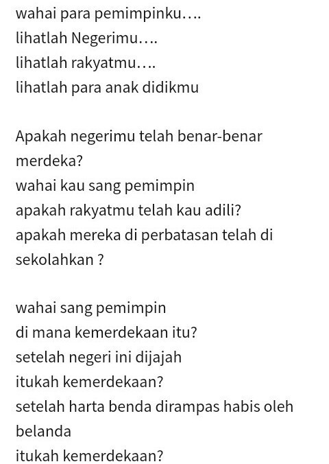 Puisi Tentang Kepemimpinan - KibrisPDR