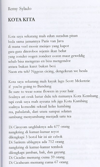 Detail Puisi Tentang Kota Bandung Nomer 2