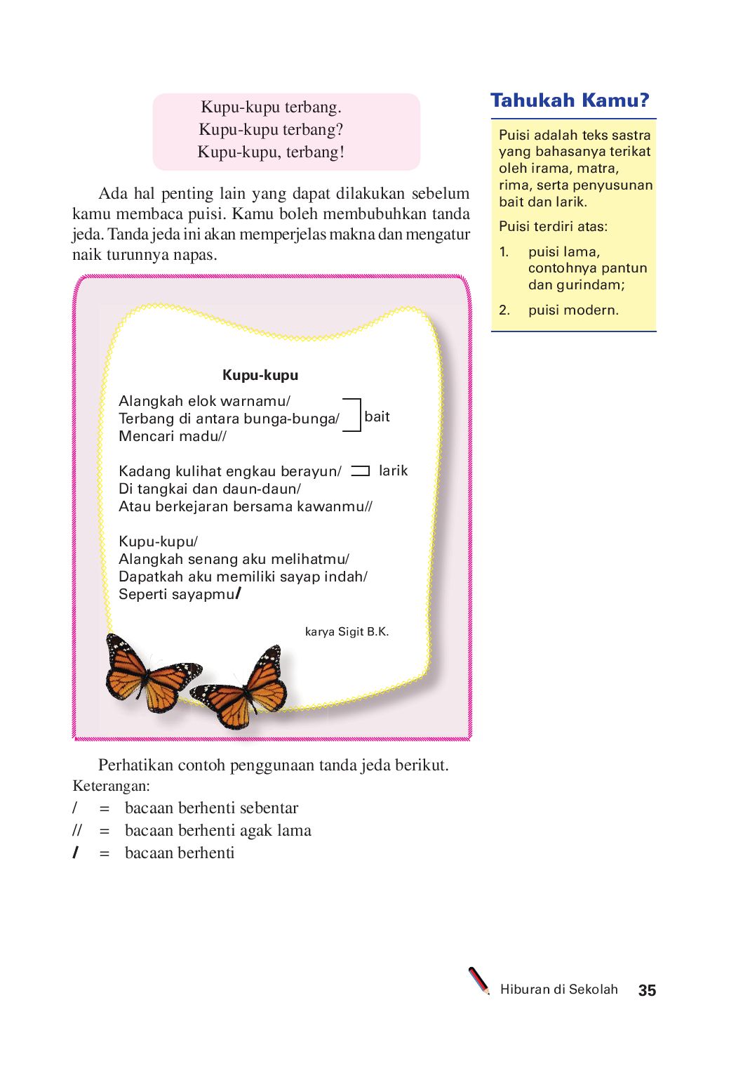 Detail Puisi Tentang Kupu Kupu Nomer 19