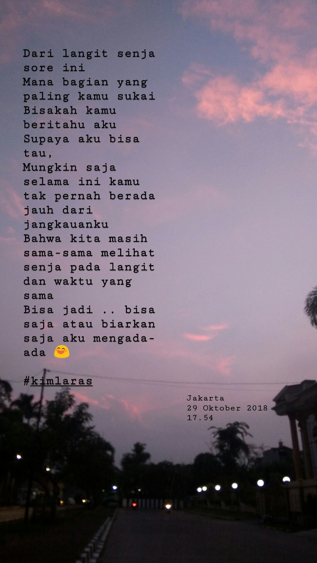 Detail Puisi Tentang Langit Nomer 12