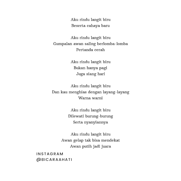 Detail Puisi Tentang Langit Nomer 14