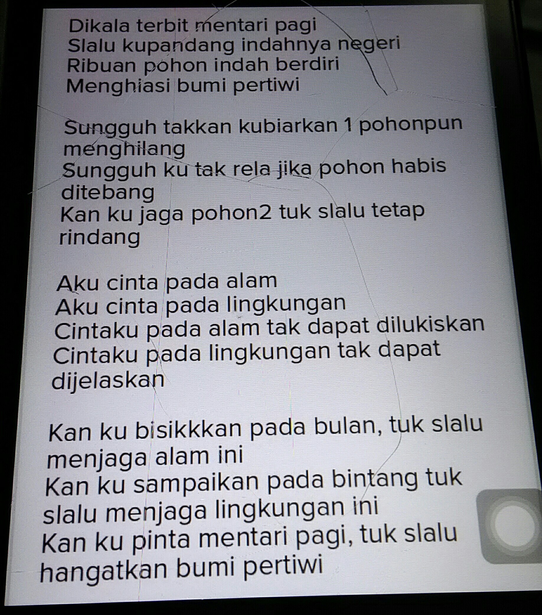 Detail Puisi Tentang Lingkungan Bersih Nomer 2