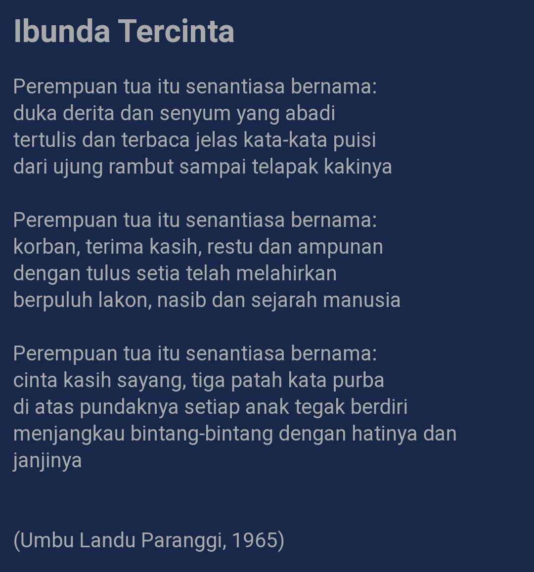 Detail Puisi Tentang Malioboro Nomer 16