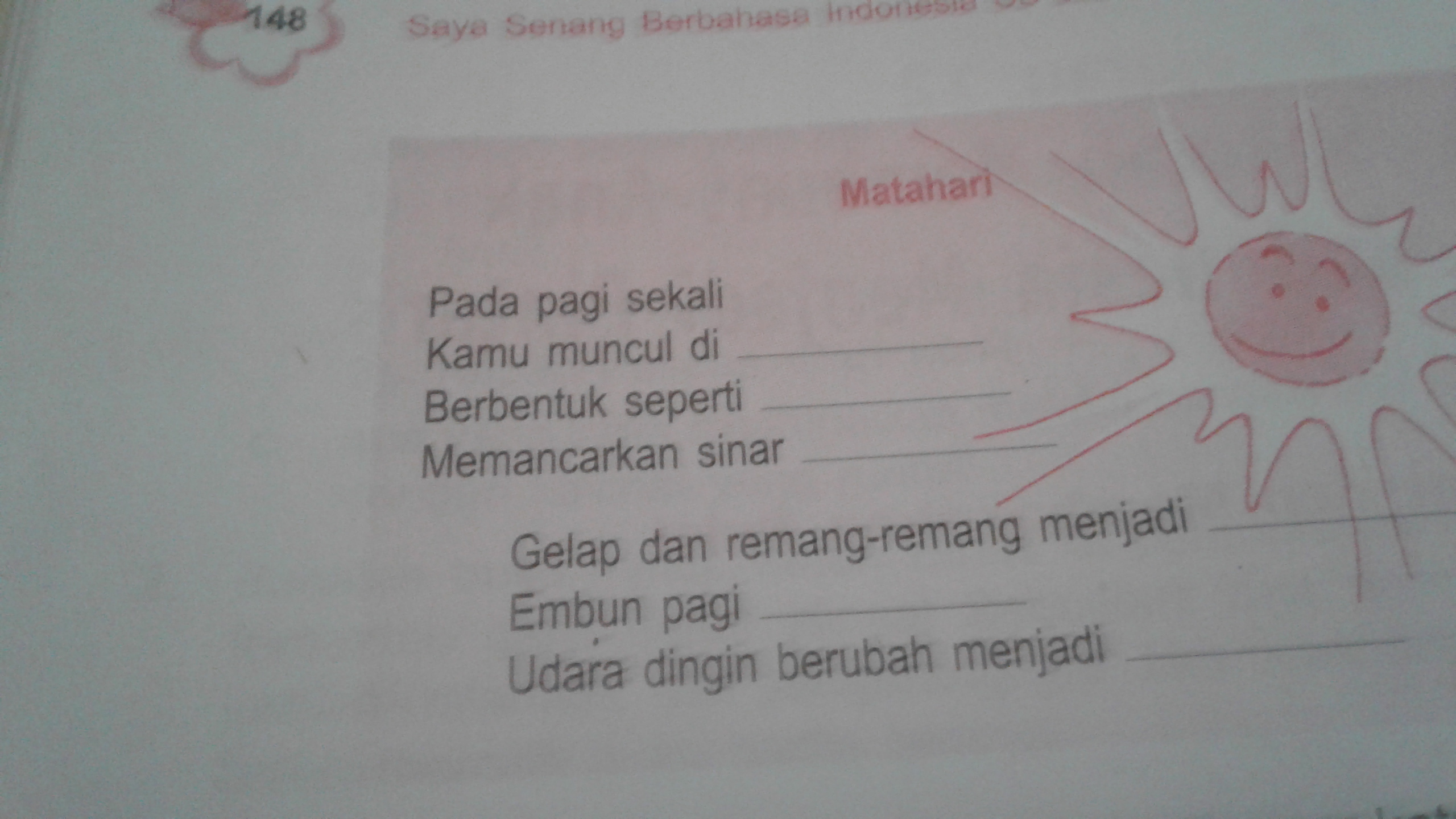 Detail Puisi Tentang Matahari Nomer 18