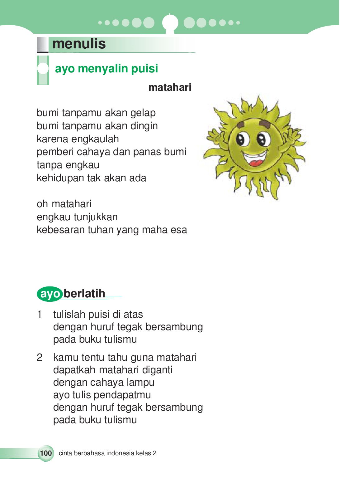 Detail Puisi Tentang Matahari Nomer 29