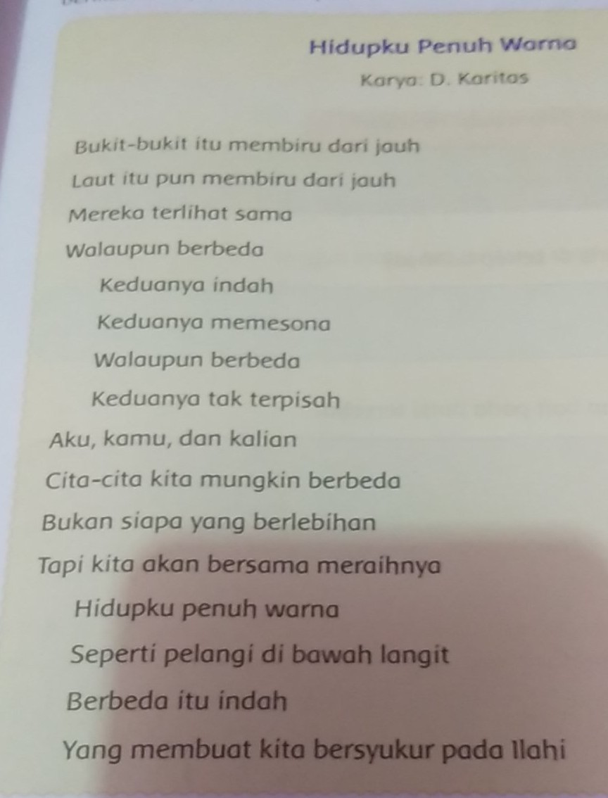 Detail Puisi Tentang Membaca Nomer 25