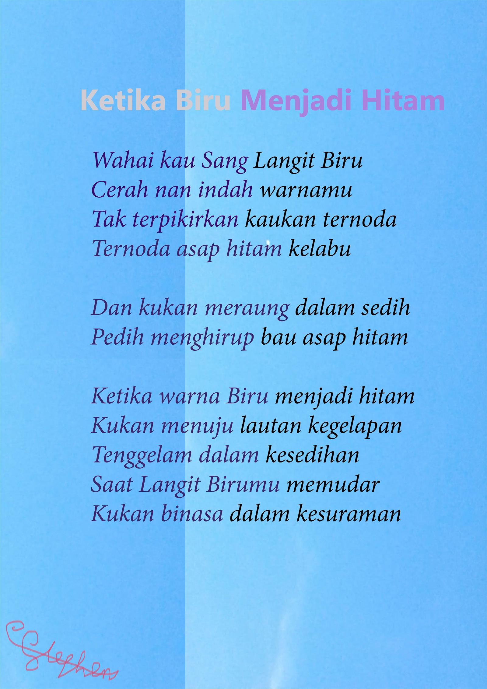 Detail Puisi Tentang Menuntut Ilmu Setinggi Langit Nomer 3