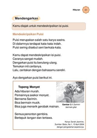 Detail Puisi Tentang Monyet Nomer 3