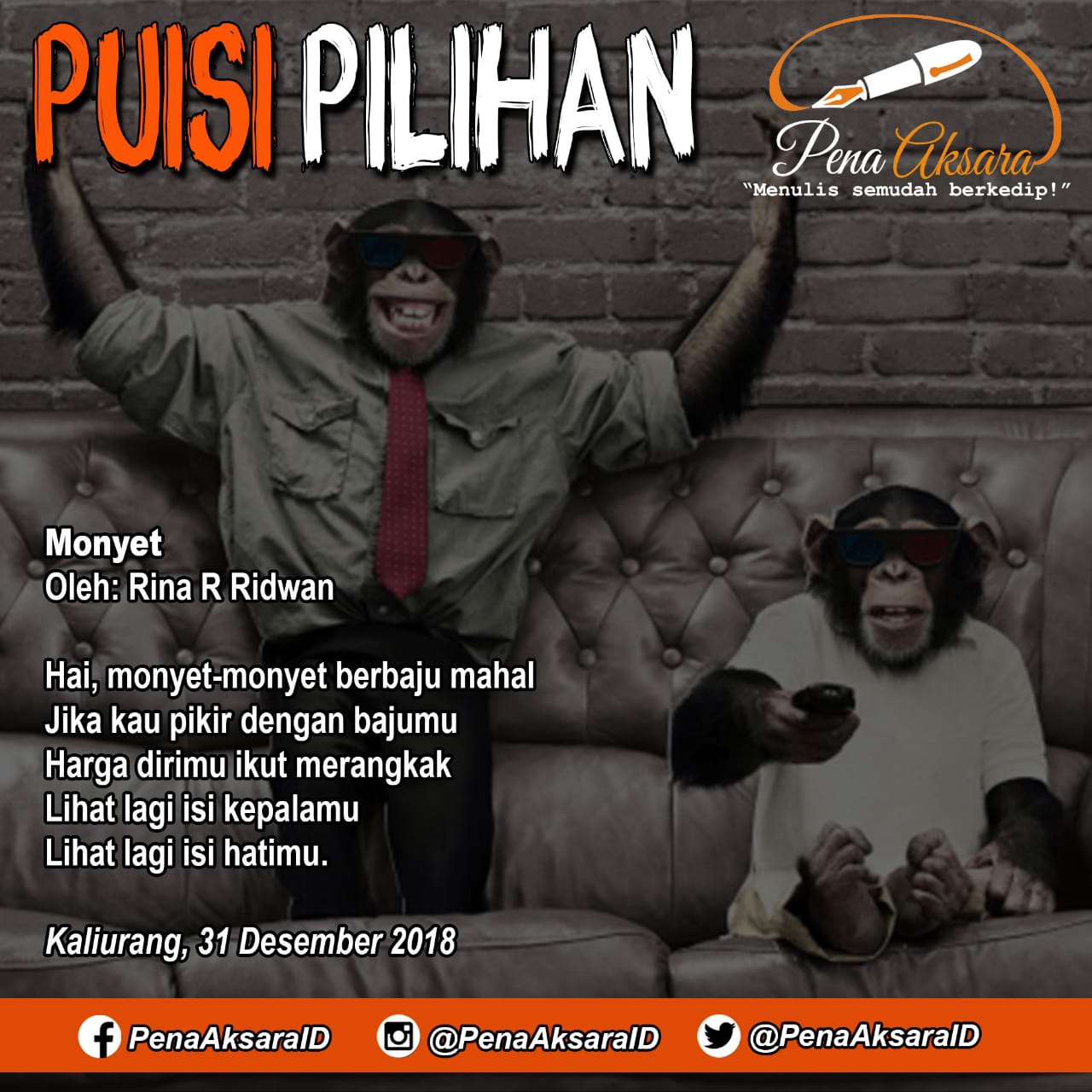 Detail Puisi Tentang Monyet Nomer 21