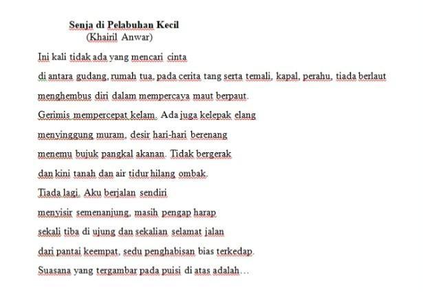 Detail Puisi Tentang Perasaan Sedih Nomer 46