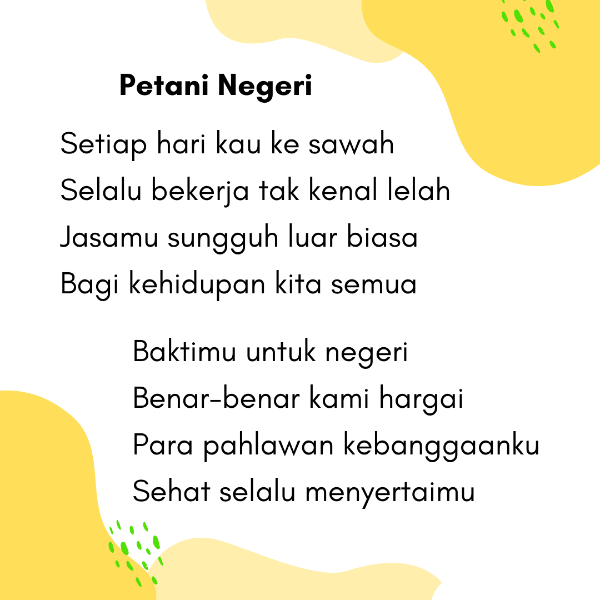 Detail Puisi Tentang Petani Nomer 32